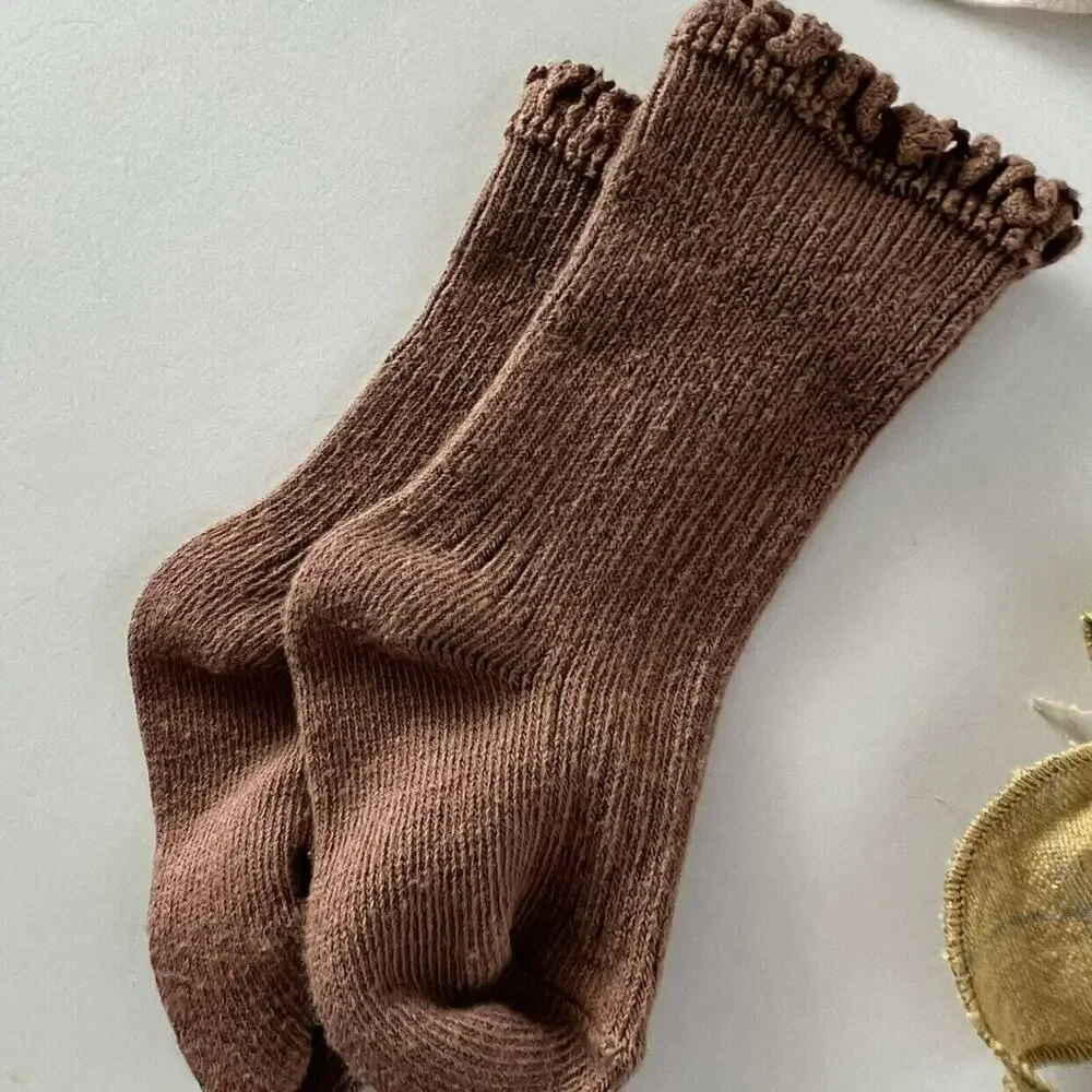 Earthtone Accessory Bundle - Bows & Socks